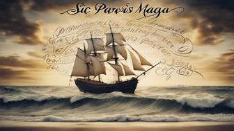 Sic Parvis Magna: Bedeutung und Entstehung des berühmten Mottos